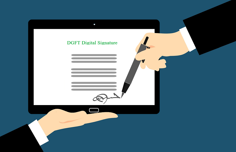 apply for dgft digital signature